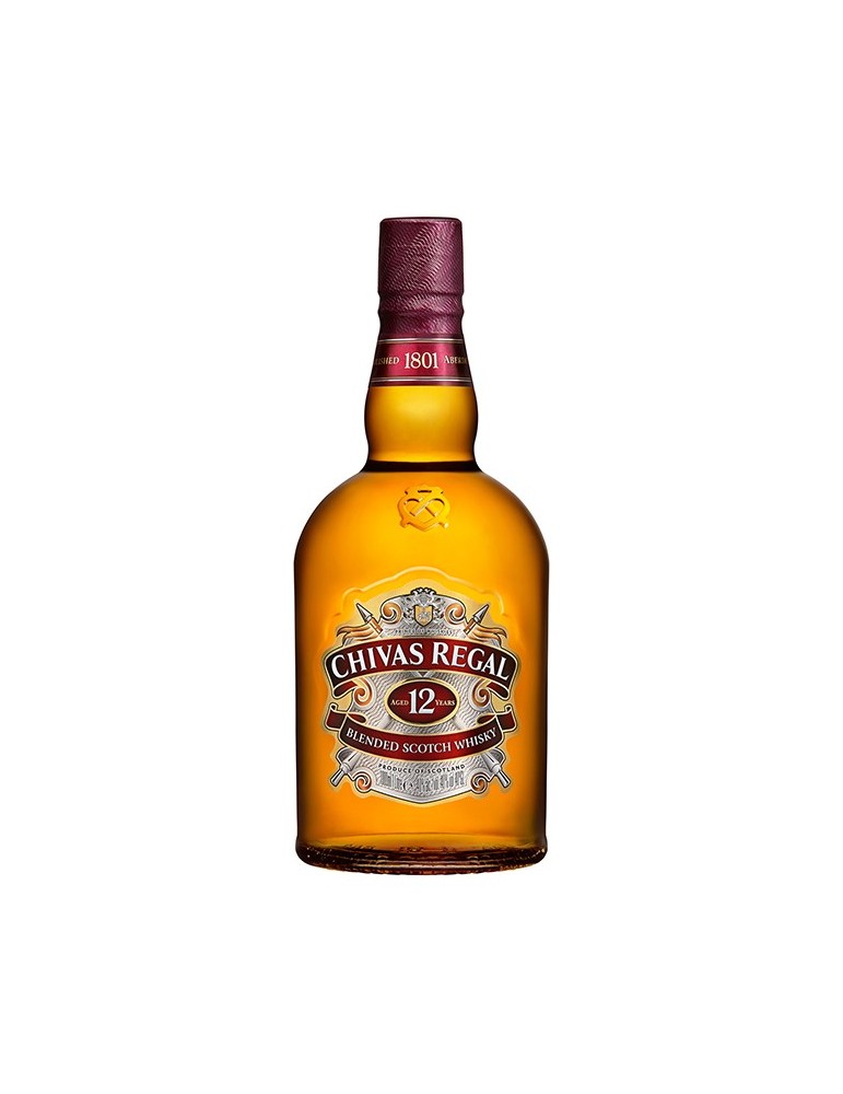 Whisky CHIVAS REGAL 12 Años Botella 750ml