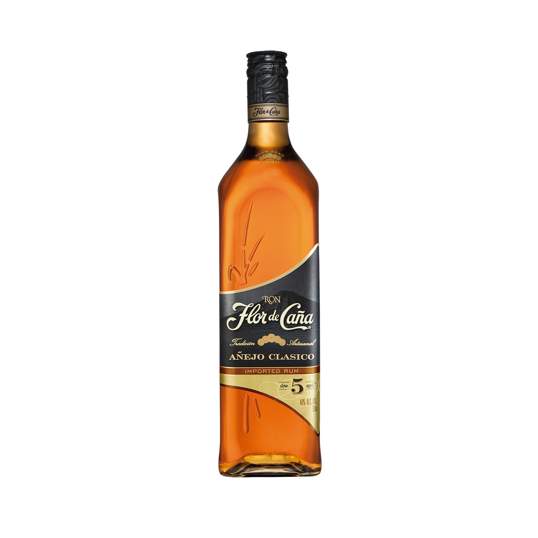 Ron FLOR DE CAÑA 5 Años Botella 750ml